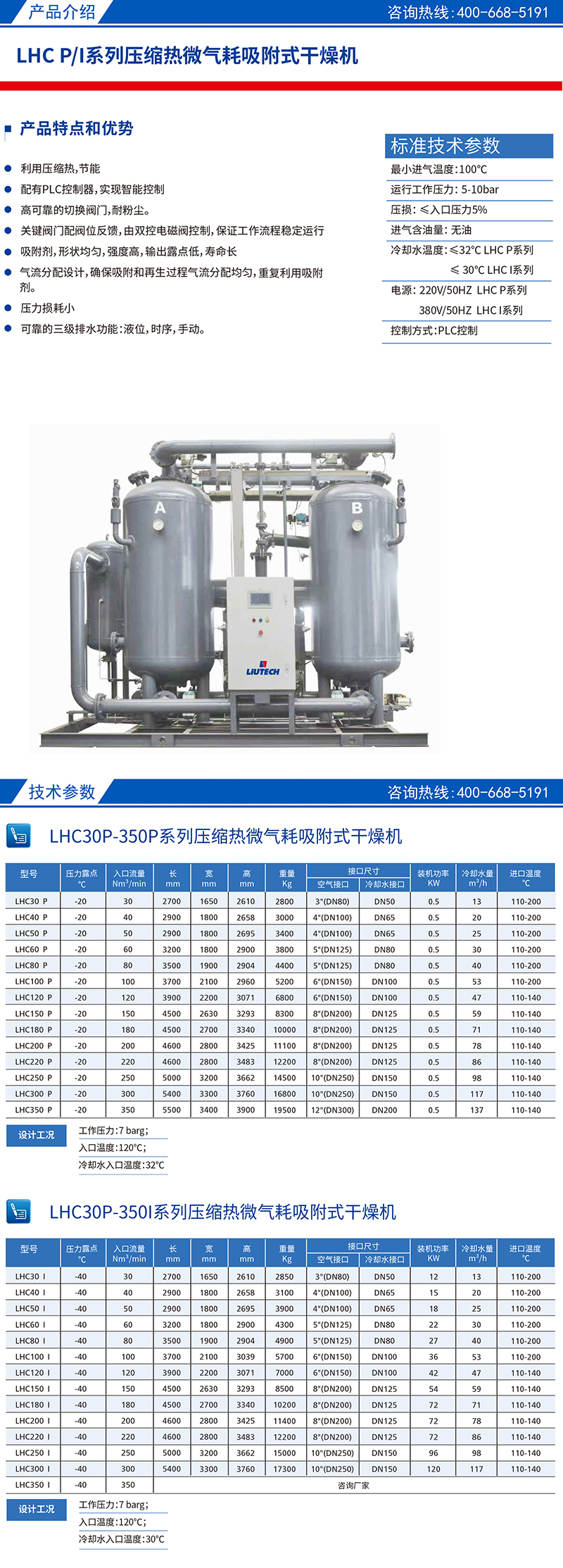 LHC P&I系列压缩热微气耗吸附式干燥机.jpg